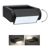 Brilagi Brilagi - LED Venkovní nástěnné svítidlo CROTONE LED/7W/230V černá IP54