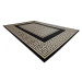 Dywany Łuszczów Kusový koberec Gloss 6776 86 greek black/gold - 180x270 cm