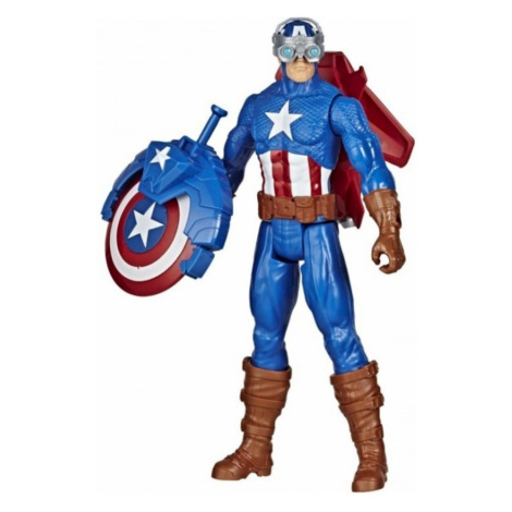 Hasbro avengers akční figurka capitan america s power fx přislušenstvím