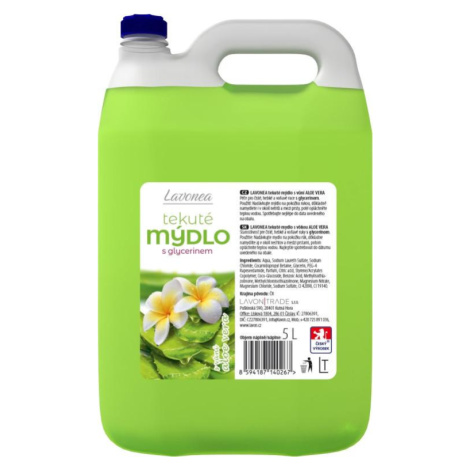 Mýdlo tekuté Lavonea zelené aloe vera 5L