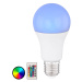 Globo LED žárovka E27 10 W Tuya Smart, RGB, stmívatelná