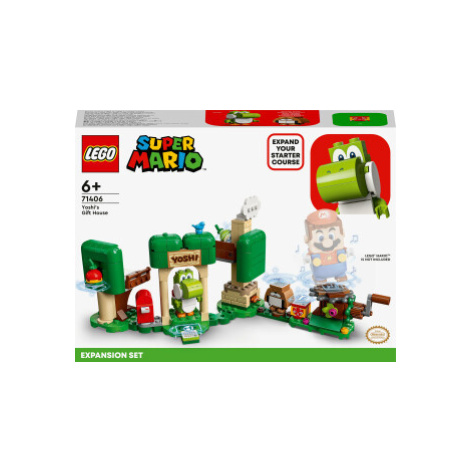 Yoshiho dům dárků – rozšiřující set - LEGO Super Mario (71406)