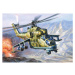 Model Kit vrtulník 7293 - MIL MI-24V / VP Hind E (1:72)