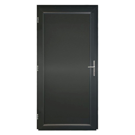 Vchodové dveře Larino Eco D18 80L 90x208x6 antracit BAUMAX