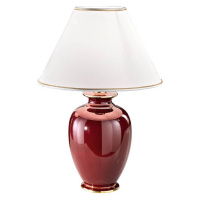 austrolux COLARZ Bordeaux – půvabná stolní lampa, 43 cm