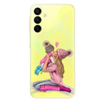 iSaprio Kissing Mom - Blond and Girl - Samsung Galaxy A15 / A15 5G