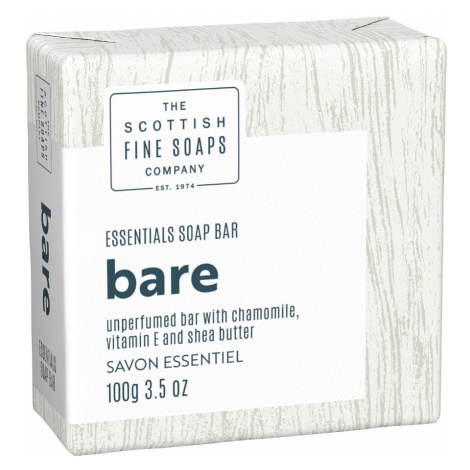 Scottish Fine Soaps Neparfemované tuhé mýdlo Bare 100 g
