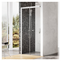 Ravak Matrix MSD2-110 L satin+Transparent sprchové posuvné dveře 110 cm, levé, matný rám, čiré s