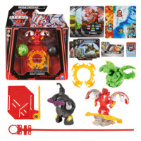 Bakugan startovací sada speciální útok s6 - Mantid, Titanium Dragonoid, Trox