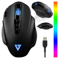 Drátová Herní Myš 12400 Dpi Rgb Usb Modecom Volcano GMX5 Beast