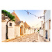 Fotografie Famous Trulli Houses during a Sunny, roman_slavik, 40 × 26.7 cm