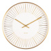 Karlsson 5917WH designové nástěnné hodiny 40 cm