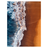 Fotografie Water arrive to sand, Javier Pardina, 30x40 cm