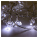 DecoLED LED světelný řetěz, krystalky, 1,3m