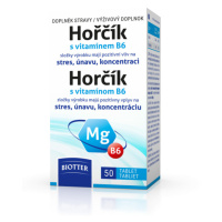 Biotter Hořčík s Vitamíne B6 50 tablet 35g