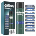 GILLETTE Mach3 8 ks + Gel Na Holení Extra Comfort 200 ml