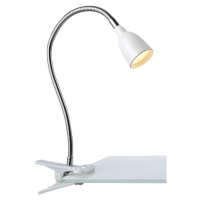 Bílá LED stolní lampa (výška 10,5 cm) Tulip – Markslöjd