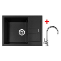 Sinks Amanda 650 Pureblack + Vitalia