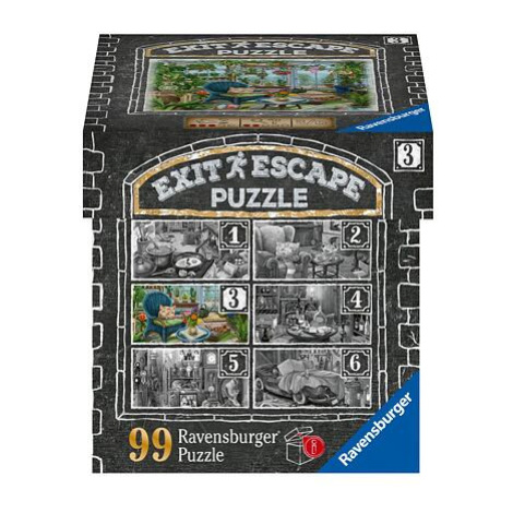 Exit Puzzle: Zimní zahrada 99 dílků RAVENSBURGER