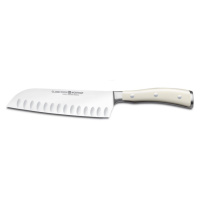 Japonský kuchářsky nůž Santoku Wüsthof CLASSIC IKON créme 17 cm 4176-0