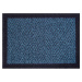 GRUND Rohožka do domácnosti HERRINGBONE modrá Rozměr: 40x60 cm