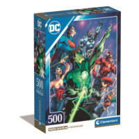 Clementoni - Puzzle 500 DC Comics Compact box