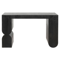 KARE Design Toaletní stolek Curve - černý, 120x76cm