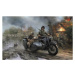 Model Kit military 3607 - German WWII Sidecar R12 with crew (1:35)