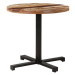 Bistro stolek kulatý O 80 × 75 cm masivní recyklované dřevo