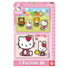 Dětské puzzle Hello Kitty Educa 2x20 dílů 14219 barevné