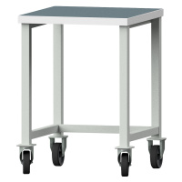 ANKE Kompaktní dílenský stůl, šířka 605 mm, bez spodních částí, pojízdné provedení, univerzální 