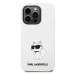 Karl Lagerfeld KLHMP14XSNCHBCH hard silikonové pouzdro iPhone 14 PRO MAX 6.7" white Silicone Cho