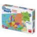 Puzzle mapy Evropa - 69 dílků