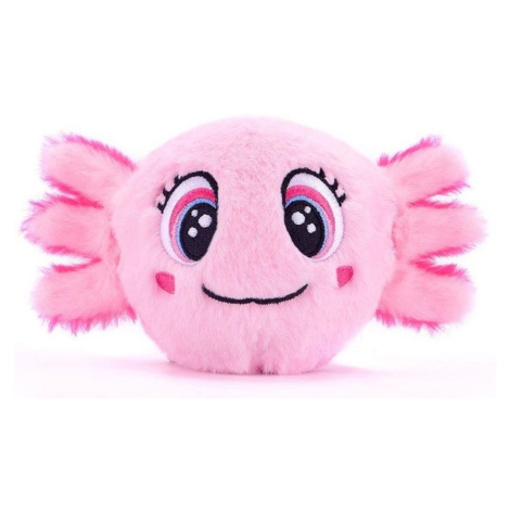 Bouncibles Bubbles plyšová axolotl 8 cm, růžový