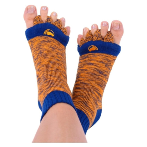 Popron.cz Adjustační ponožky Orange/blue - L (vel.43-46)