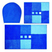 LineaDue MERKUR Set 3ks (víko,40x50cm bez výřezu+50x80cm) SET, modrá