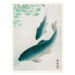 Obrazová reprodukce Two Carp Fish, Ohara Koson, 30 × 40 cm