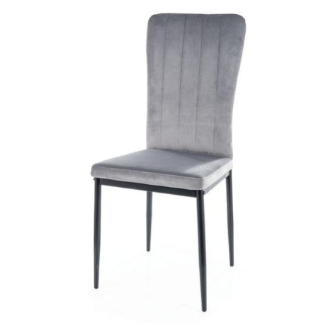 Jídelní židle VAGU šedá/černá