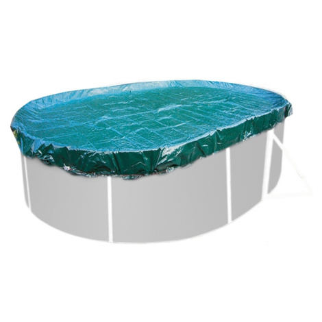 Krycí plachta SUPREME pro oválné bazény Orlando Premium 3,66 x 7,32 m - zelená Marimex