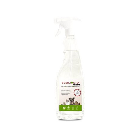 Ecoliquid ANIMAL Dezinfekce a čištění potřeb pro domácí mazlíčky, sprej 1 l