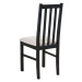 Jídelní židle BOLS 10 černá/béžová