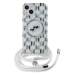 Karl Lagerfeld IML Monogram Crossbody K&CH Heads MagSafe Zadní Kryt pro iPhone 13 Transparent