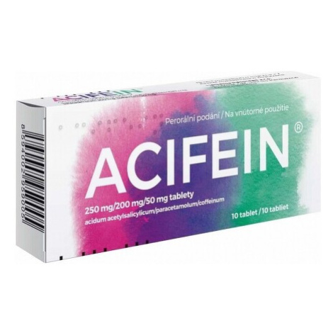 ACIFEIN 250MG/200MG/50MG TBL NOB 10