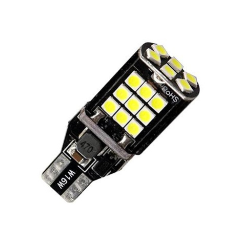 Rabel LED autožárovka W16W 24 smd 3030 CANBUS T15 bílá + stabilizátor