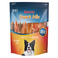 Rocco XXL Snack Mix Chicken - mix: Rolls kuřecí prsa, Chings kuřecí prsa 1 kg