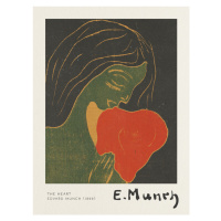 Obrazová reprodukce The Heart - Edvard Munch, 30x40 cm