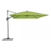 Doppler ACTIVE 350  x 260 cm – výkyvný zahradní slunečník s boční tyčí zelená (kód barvy 836)