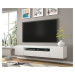 ARTBm TV stolek AURA 200 | bílý mat Variant: s LED osvětlením