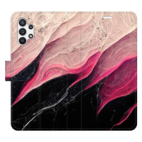 iSaprio flip pouzdro BlackPink Marble pro Samsung Galaxy A32