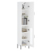 vidaXL Skříň highboard bílá 34,5 x 34 x 180 cm kompozitní dřevo